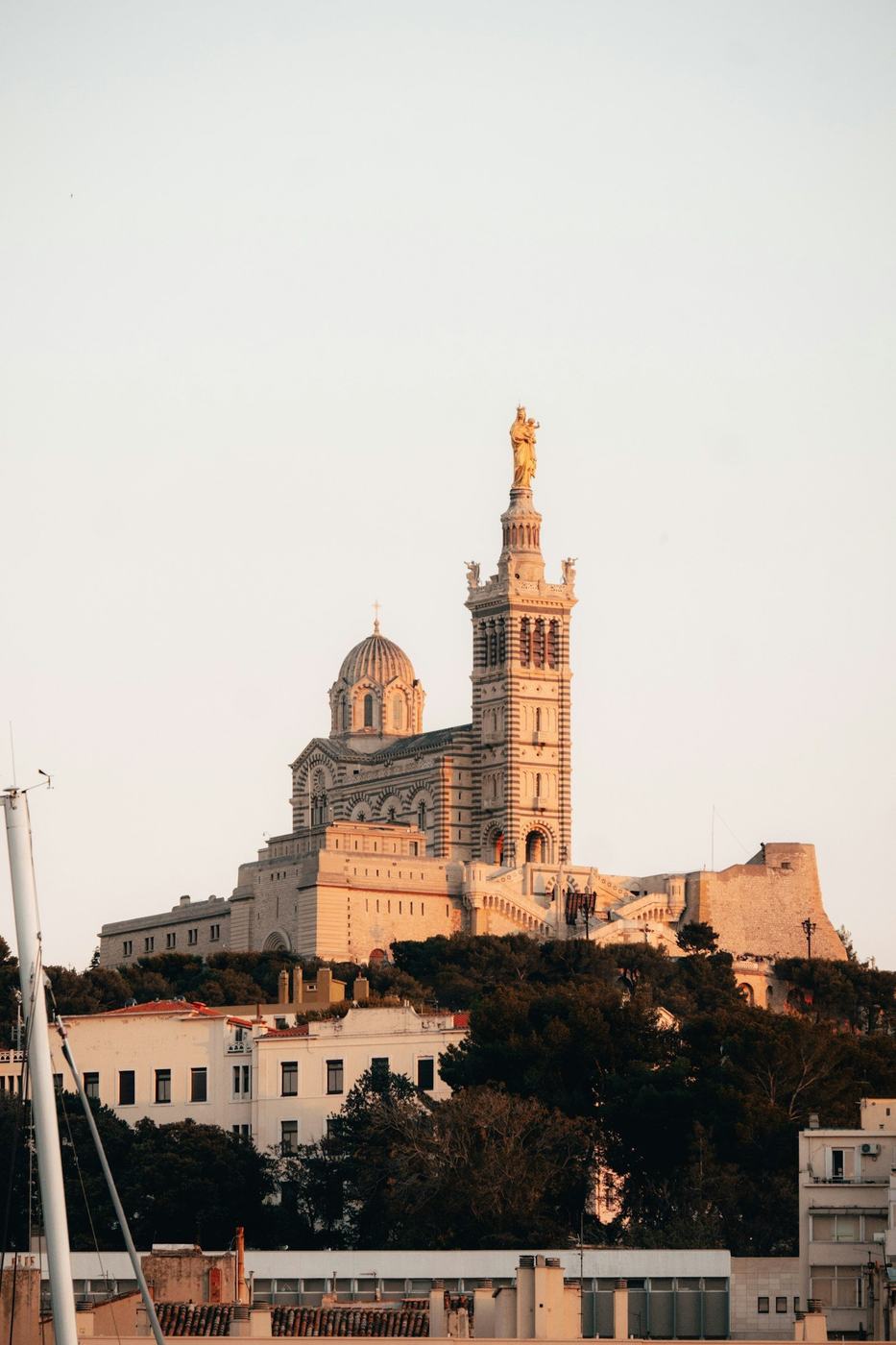 Mariage à Marseille, vue sur la mer